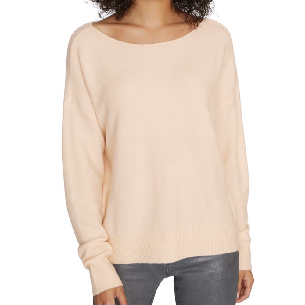 Sanctuary Chill Out ballet neck sweater pullover
